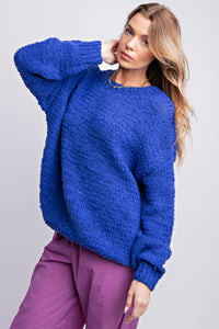 Good to Me Sweater Royal Blue