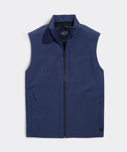 Vineyard Vines The Mariner Soft Shell Vest in Nautical Navy