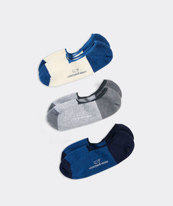 Vineyard Vines No-Show Loafer 3-Pack Socks
