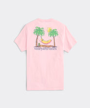 Load image into Gallery viewer, Vineyard Vines Banana Hammock Short Sleeve Tee in Flamingo