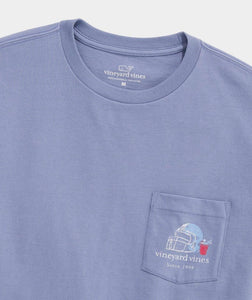 Vineyard Vines Saturdaze SS Tee in Summer Evening