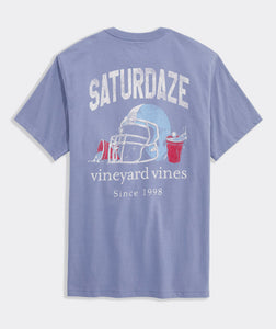 Vineyard Vines Saturdaze SS Tee in Summer Evening
