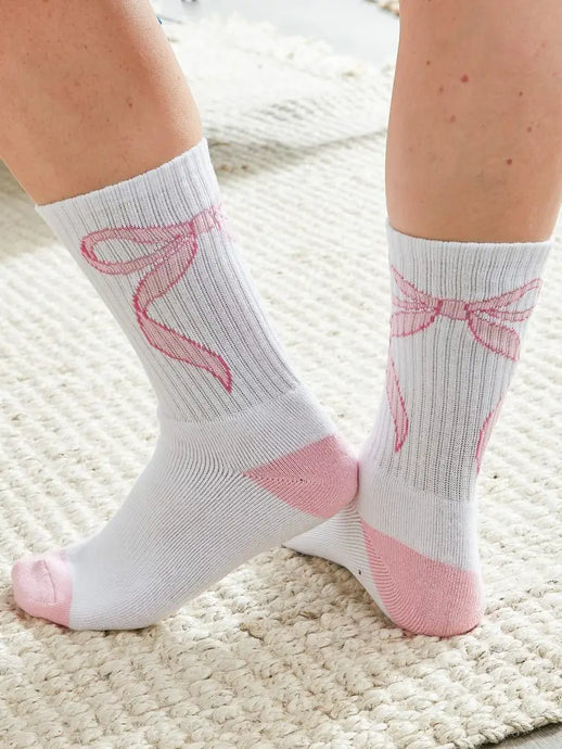 Simply Southern Bow Knit Socks