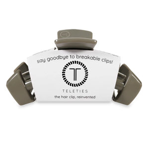Teleties Classic Large Hair Clip Sage It Ain't So