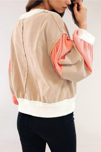 Take Me To The Other Side Patchwork Pullover Top