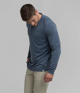 Southern Shirt Men's Max Comfort Henley LS  in Windsor