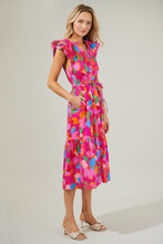 Load image into Gallery viewer, Halfway To Your Heart Floral Midi Dress