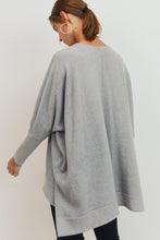 Load image into Gallery viewer, What More Can I Say Oversized Sweater Heather Gray