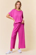 Load image into Gallery viewer, Boho Breeze Pant Set Magenta