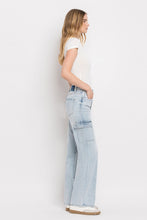 Load image into Gallery viewer, Drifting Back Together Super High Rise Cargo Jeans