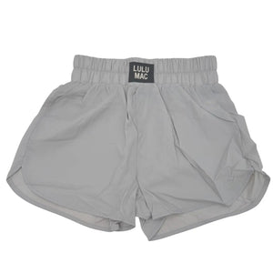 Lulu Mac DD Solid Grey Shorts