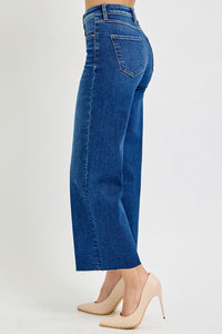 Best Left Alone Tummy Control High Rise Crop Jeans