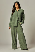 Load image into Gallery viewer, Hanging Around the Mistletoe Loungewear Set in Forest