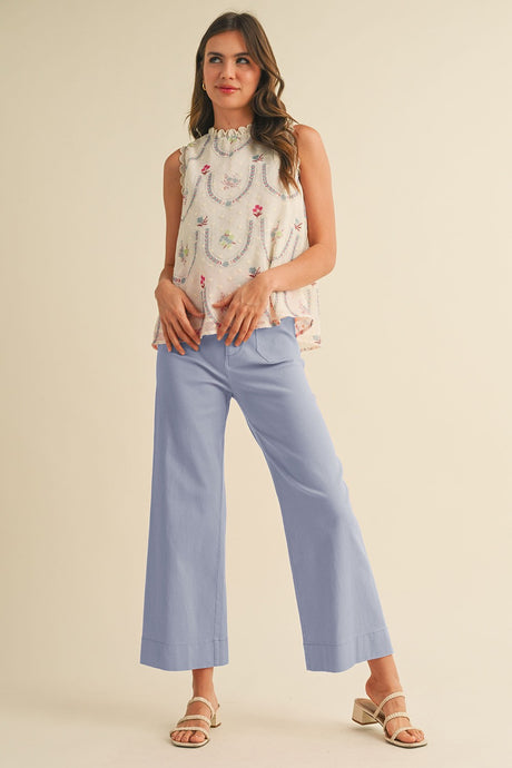 Going Out Of Town Pants in Conflower Blue