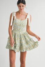 Load image into Gallery viewer, Little Bit Of Sunshine Floral Mini Dress
