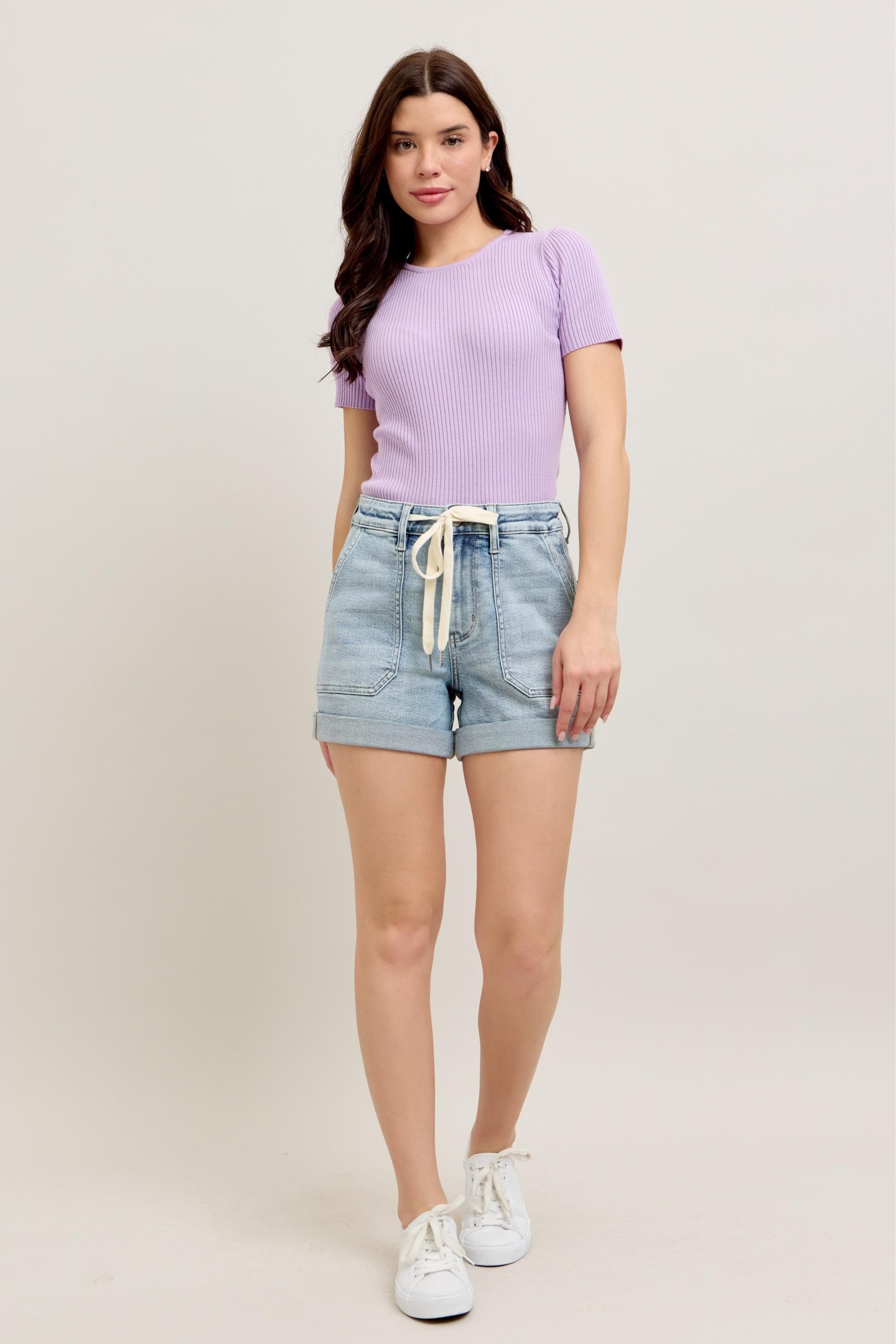 I Know A Few Things Cuff Jogger Shorts