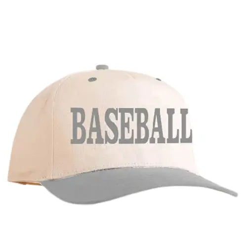 Lulu Mac Baseball Cap in Grey