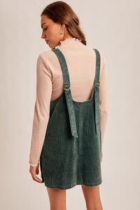 Mistakes Corduroy Pinafore Overall Dress