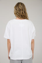 Load image into Gallery viewer, Never Looking Back V-Neck SS Knit Top in White