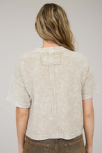 Load image into Gallery viewer, I&#39;ve Been Everywhere Ribbed SS Top in Khaki