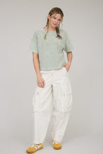 Load image into Gallery viewer, I&#39;ve Been Everywhere Ribbed SS Top in Light Olive
