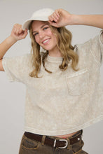 Load image into Gallery viewer, I&#39;ve Been Everywhere Ribbed SS Top in Khaki