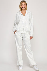 Getting My Story Straight Jacket in White Camo
