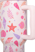 Load image into Gallery viewer, Stainless Steal 38oz Jug Tumbler in Beach Seashells