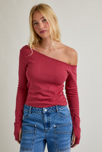 Load image into Gallery viewer, So What Asymmetrical LS Top