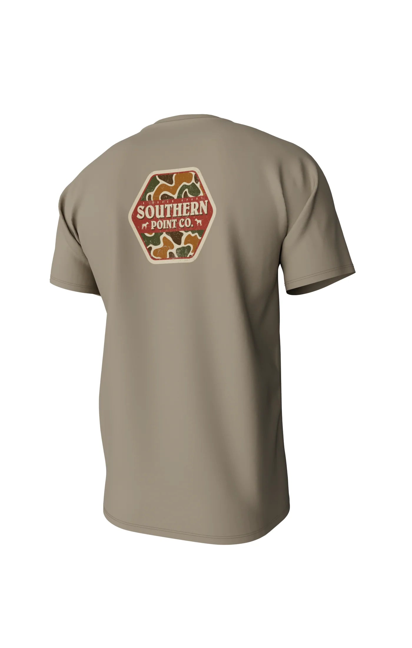 Southern Point Co. Youth Camo Logo SS Tee