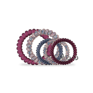 Teleties Mix Pack Hair Ties Purple Haze