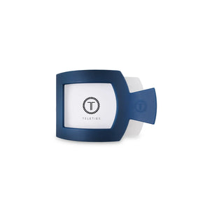 Teleties Small Flat Square Clip in Midnight Rain