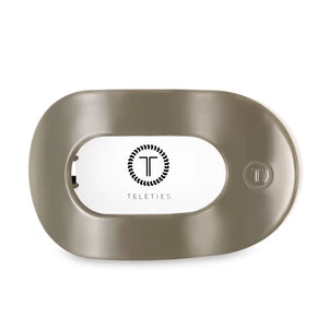 Teleties Medium Flat Round Clip Sage It Ain't So