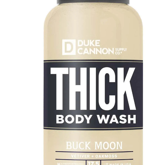 Duke Cannon THICK High Viscosity Body Wash Buck Moon