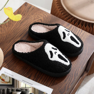 What's Your Favorite Scary Movie Ghost Face Slippers