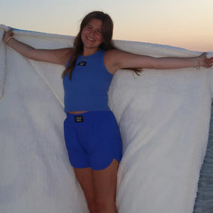 Lulu Mac Blanket - Blue