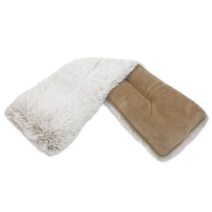 Marshmallow Brown Neck Wrap Warmies