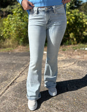 Load image into Gallery viewer, Came Here for Love Low Rise Flare Jeans