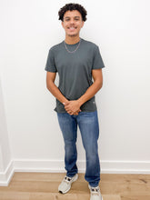 Load image into Gallery viewer, Burlebo Go To SS Tee in Gun Metal Grey