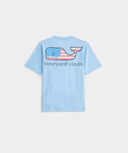 Load image into Gallery viewer, Vineyard Vines Whale Short Sleeve Pocket Tee in Jake Blue