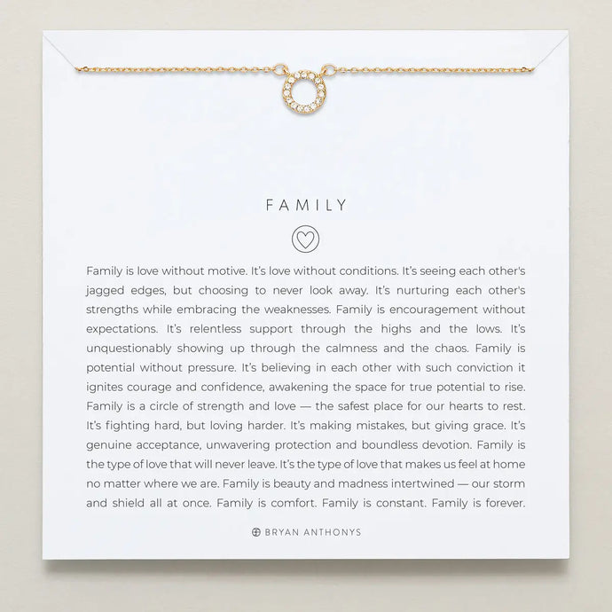 Bryan Anthonys Family Necklace