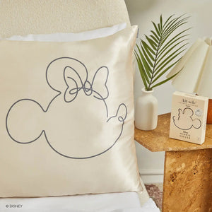 Kitsch & Mickey and Minnie Mrs. Mouse King Satin Pillowcase