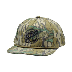 Huck Mossy Oak Backroads Edition Rope Hat in Greenleaf