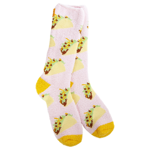 World's Softest Socks Cozy Crew Taco