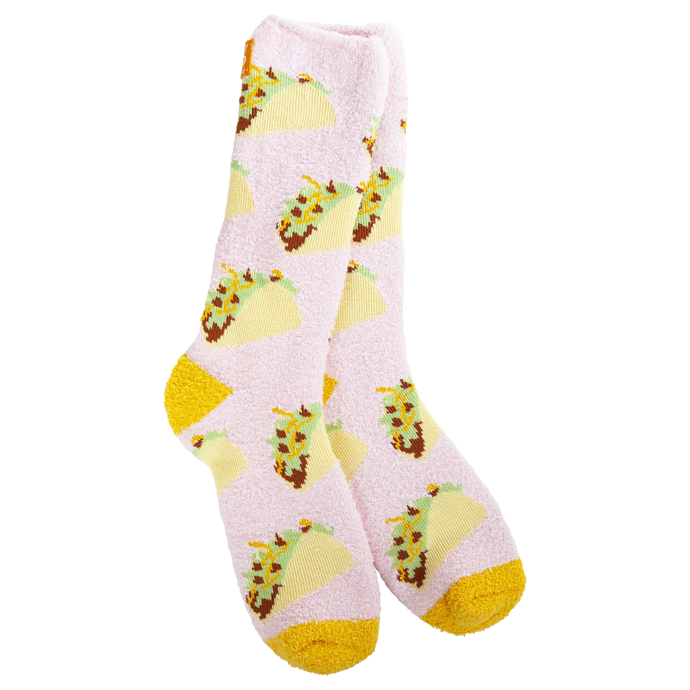 World's Softest Socks Cozy Crew Taco
