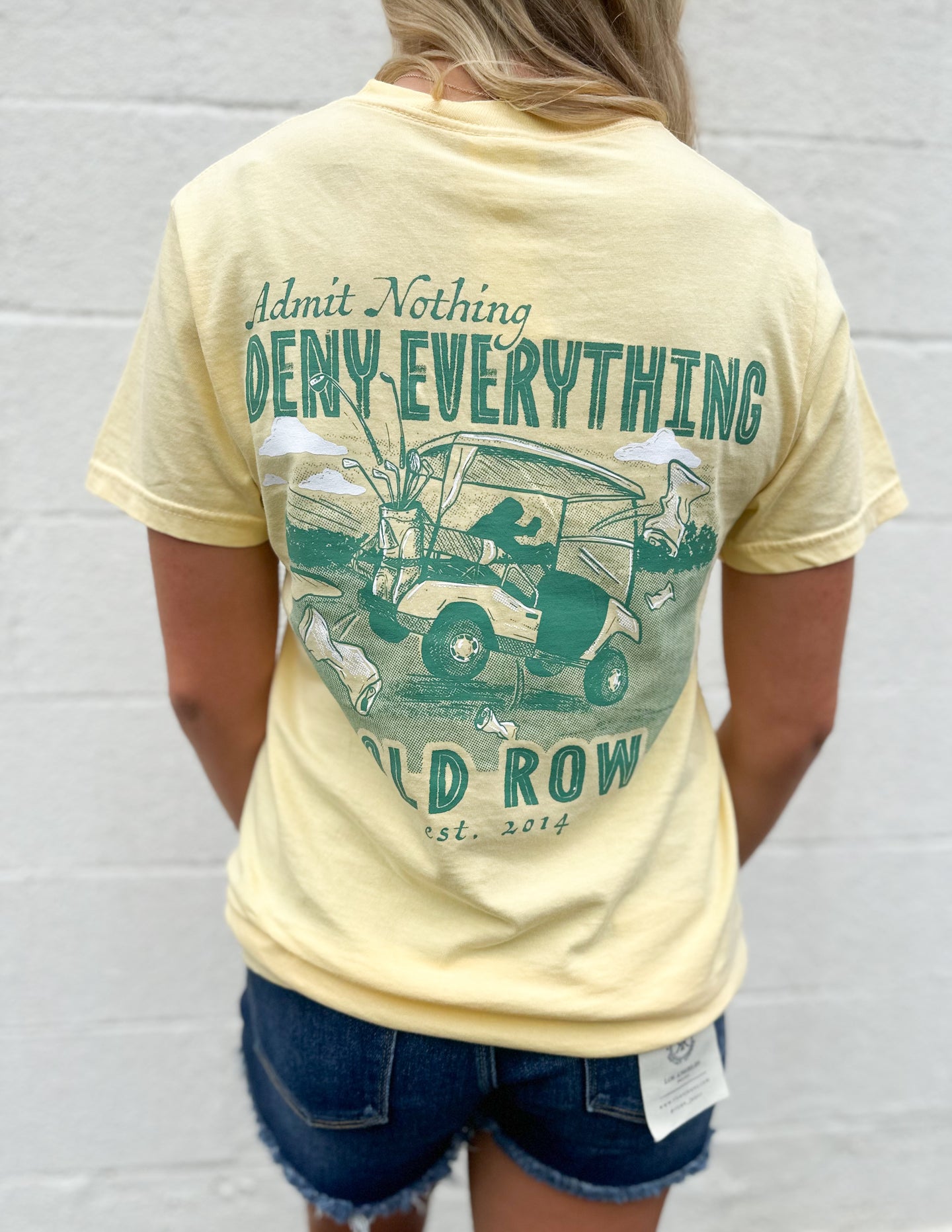 Old Row Golf Cart Pocket Tee