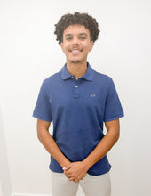 Load image into Gallery viewer, Vineyard Vines Edgartown Pique Polo in Deep Bay