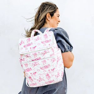 Mugsby Backpack in Cowgirl Pattern