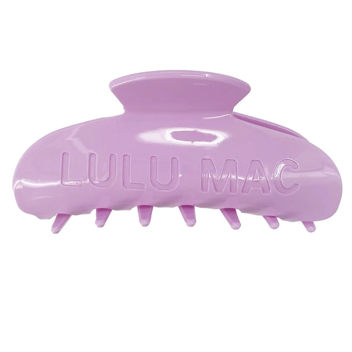 Lulu Mac Hair Clips in Purple