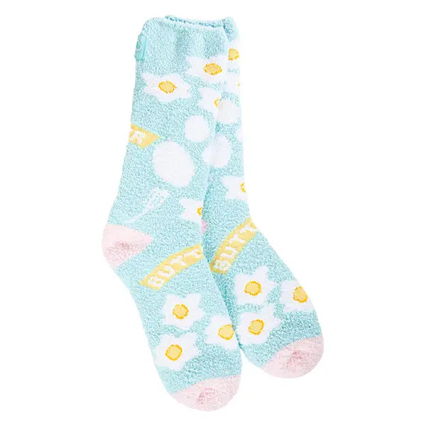 World's Softest Socks Cozy Crew Over Easy